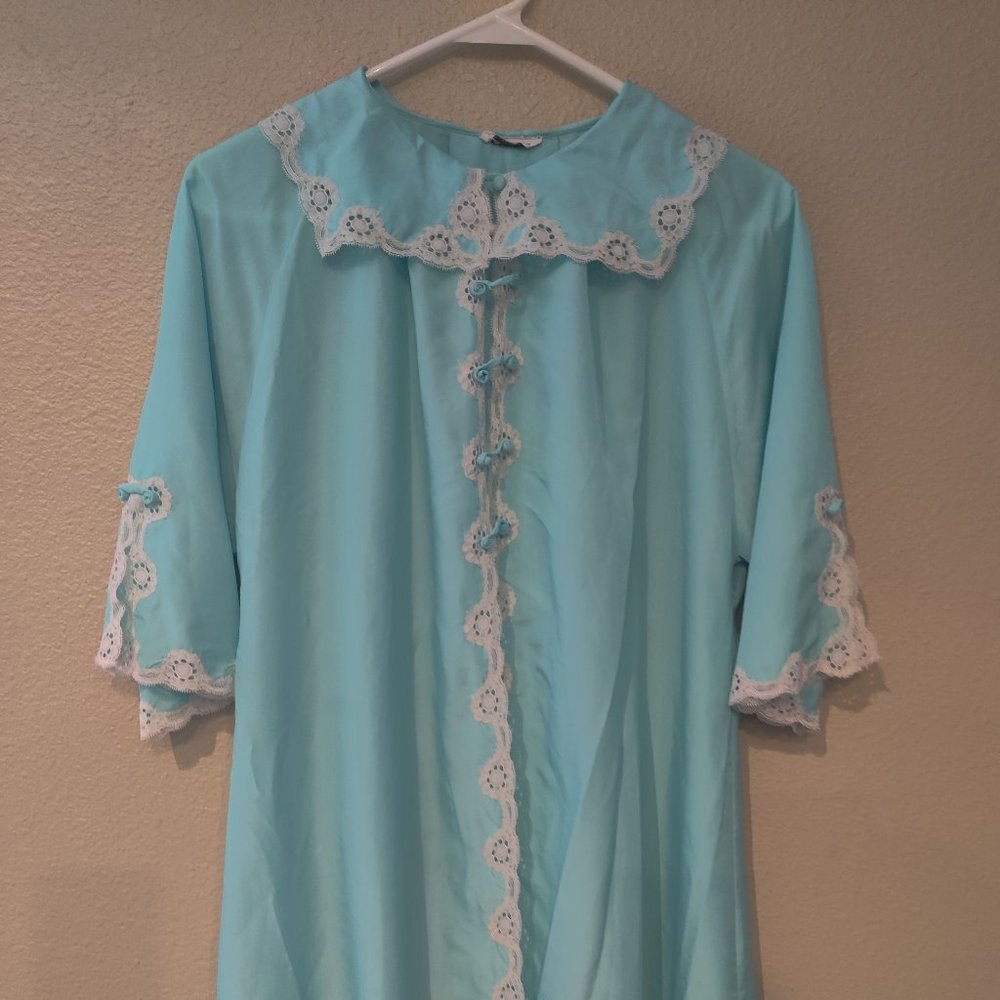 Vintage Christian Dior Lace Robe Overcoat